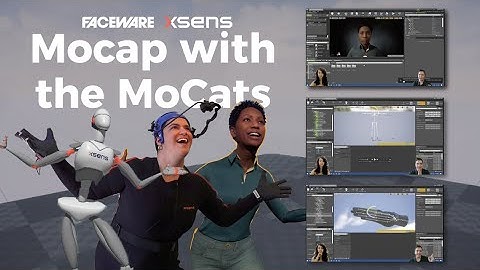 Unreal scene for MetaHuman (part of the “Mocap with the MoCats” webinar)