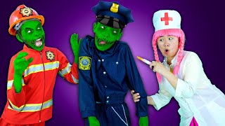 Zombie Epidemic Finger Family Song | Nursery Rhymes & Kids Songs