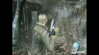 Resident Evil 4 GameCube Gameplay - E3 Demo, Widescreen