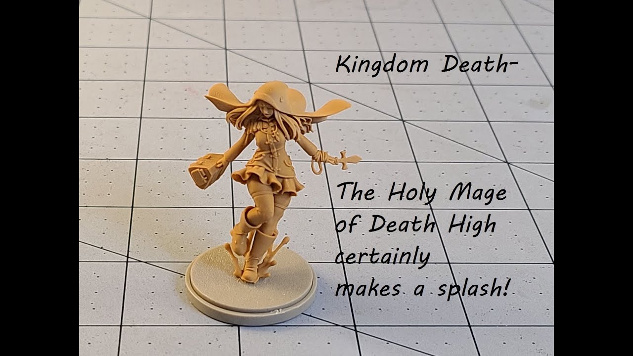 Kingdom Death: Death High Holy Mage is  making a splash!