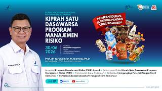 Forum Koordinasi Nasional Pangan Steril Komersial Tahun 2026 Forum Koordinasi Nasional Pangan Steril Komersial Tahun 2026