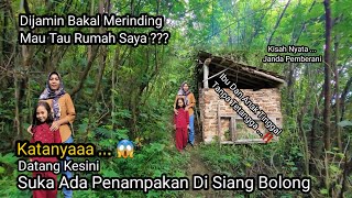 A BEAUTIFUL AND BRAVE MOTHER!! DETERMINED TO LIVE ALONE IN A HAUNTED FOREST AND NEAR A GRAVEYARD