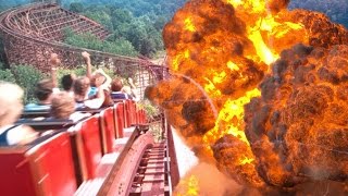 ROLLER COASTER ACCIDENT! (Rollercoaster Tycoon - Part 3)
