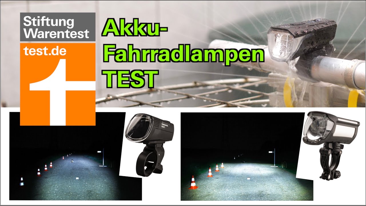 Fahrradlampen Test 2020: Die besten LED-Frontscheinwerfer - 13  Fahrradleuchten mit Akku im Test - YouTube