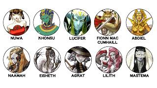 All 30 Main Story Demon Boss In SMT5 Vengeance Explained