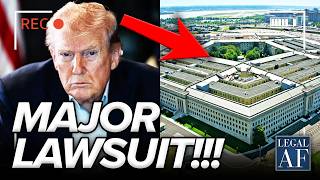Trump's Pentagon HIT with MAJOR LAWSUIT