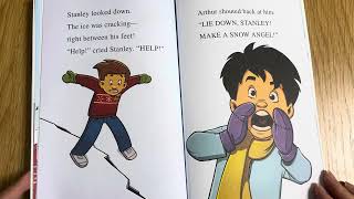 Flat Stanley on Ice