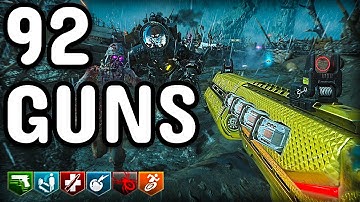 Origins with 92 GUNS! (Black Ops 3 Advanced Warfare Zombies Mod)