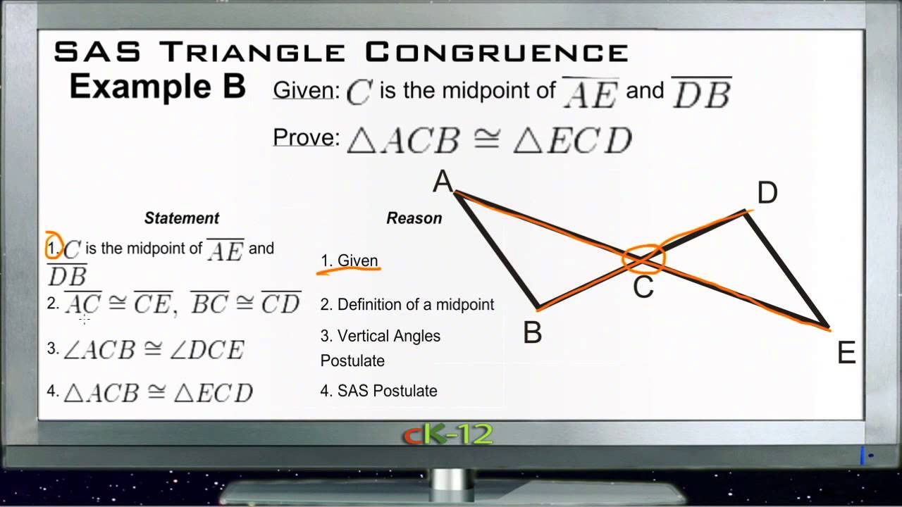 sas geometry formula