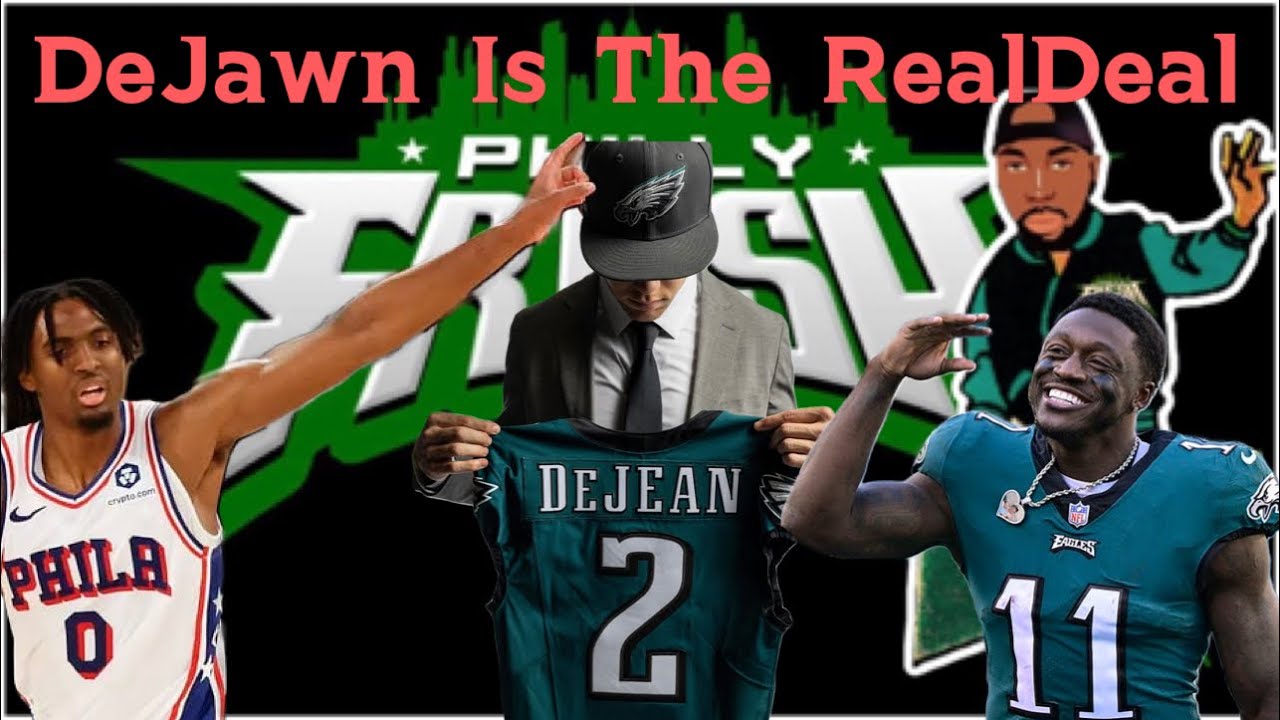 AJ Brown want to be a Eagles FOR LIFE! Cooper DeJean is not ur average (White) Cornerback!! Maxey🔥🔥