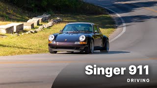 1990 Singer Porsche 911 Carrera 2 - Driving