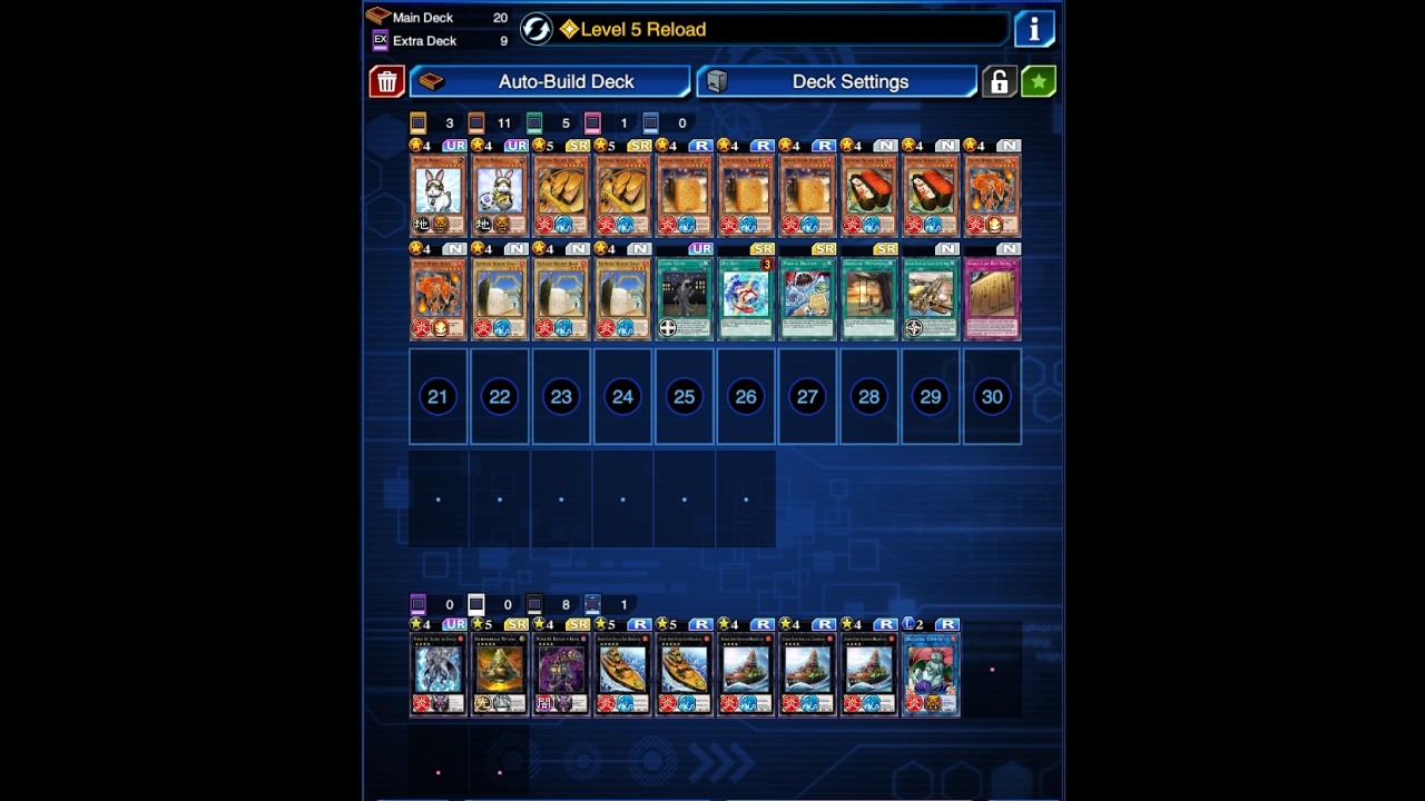 YuGiOh Duel Links Gunkan Suship Decklist Trial 3
