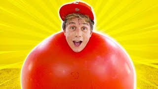 Entrei Em Um Balão Gigante Desafio