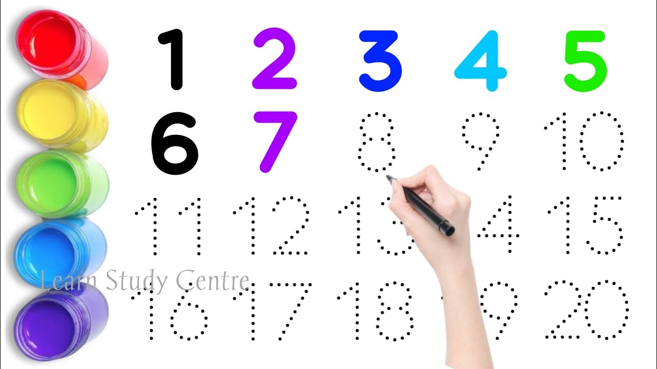 Count to 1-100 | Learn Counting | Number Song 1 to 100 | One To Hundred ...