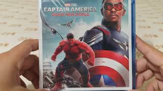 Captain America: Brave New World Blu-ray + Digital Code [2025 Release] Unboxing