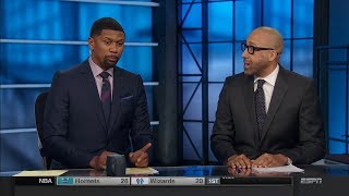 Coach Fizdale explains Rockets & Wolves effective offense | NBA Countdown
