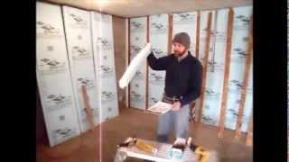 Dow WALLMATE Foundation Insulation Installation 1 of 3