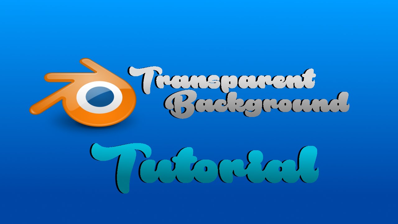 How To Make A Transparent Background In Blender (Tutorial)
