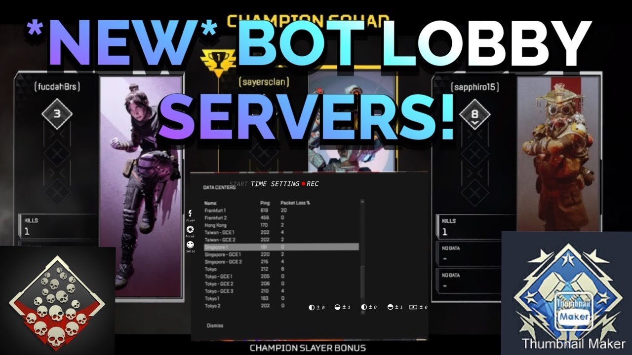 APEX LEGENDS *NEW* BOT LOBBY SERVERS!! (WORKS EVERYTIME) YouTube