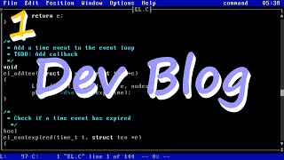 DevLog 1: Event Loop and should you write your own linked list