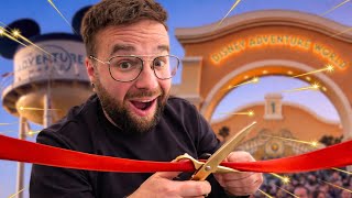 INAUGURATION DE DISNEY ADVENTURE WORLD