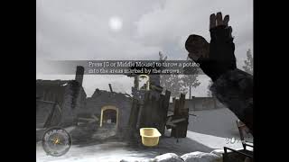 Call Of Duty 2 || COD2|| Beginners level/ how to play || Mission - 1 & Training ||  Part-1
