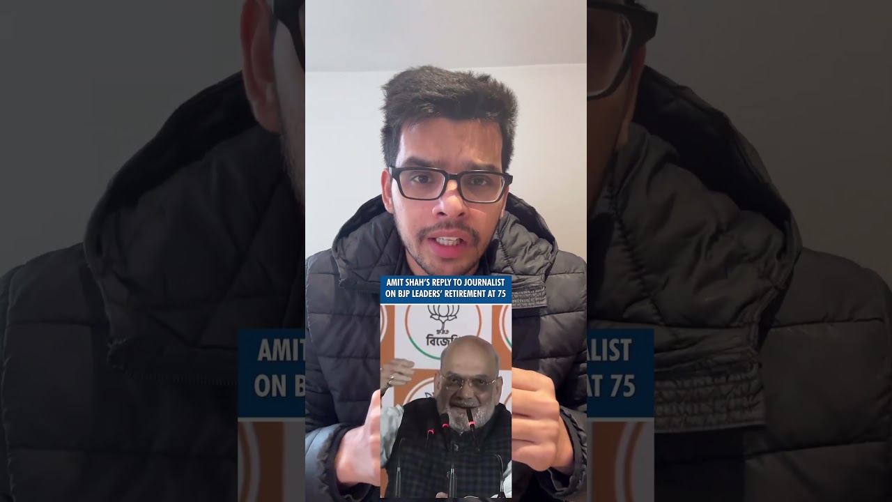 75 saal ki retirement par sawal hua, Amit Shah Ne Jawab Dia Akele Milo ? 🤯🔥 