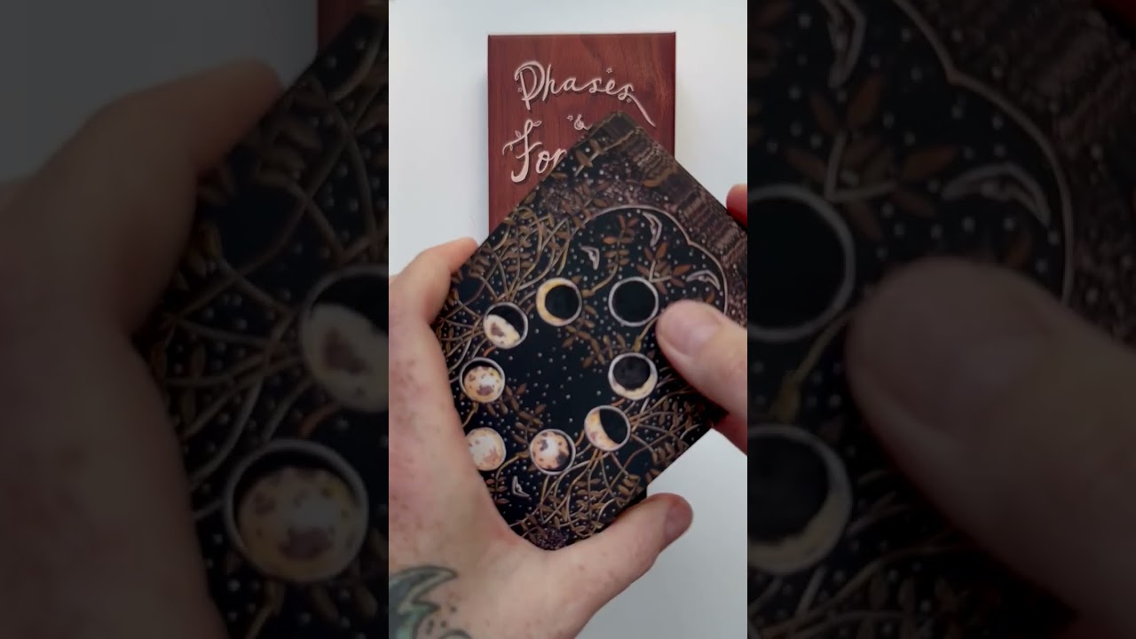 Phases and Forests Oracle Deck Lo-Fi Flip Through