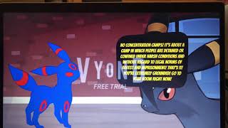 Dark Umbreon Says Yes Concentration Campsgrounded