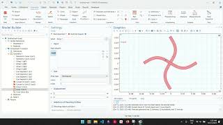 Plane strain analysis of a lattice-type metamaterial in COMSOL