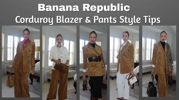 The Essential Corduroy Blazer & Pants That Should ...