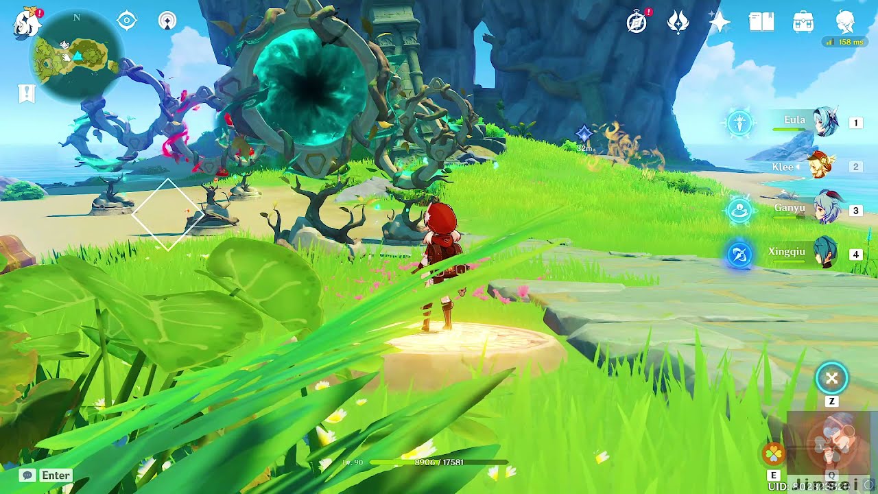 [Precious chest puzzle] Genshin Impact 1.6 Minacious Isle YouTube