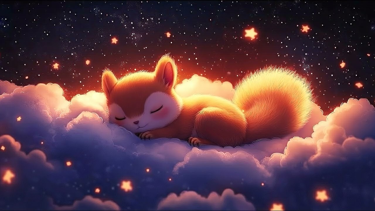 ✨🐿️ Peaceful Squirrel Night | Relaxing Piano Music