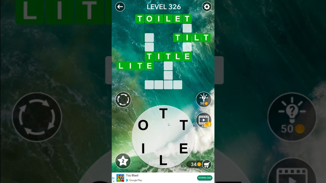 Word Crossword Search level 326