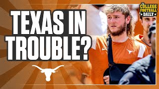 Texas QBs Quinn Ewers and Hudson Card are injured. Is UT's new momentum about to go poof