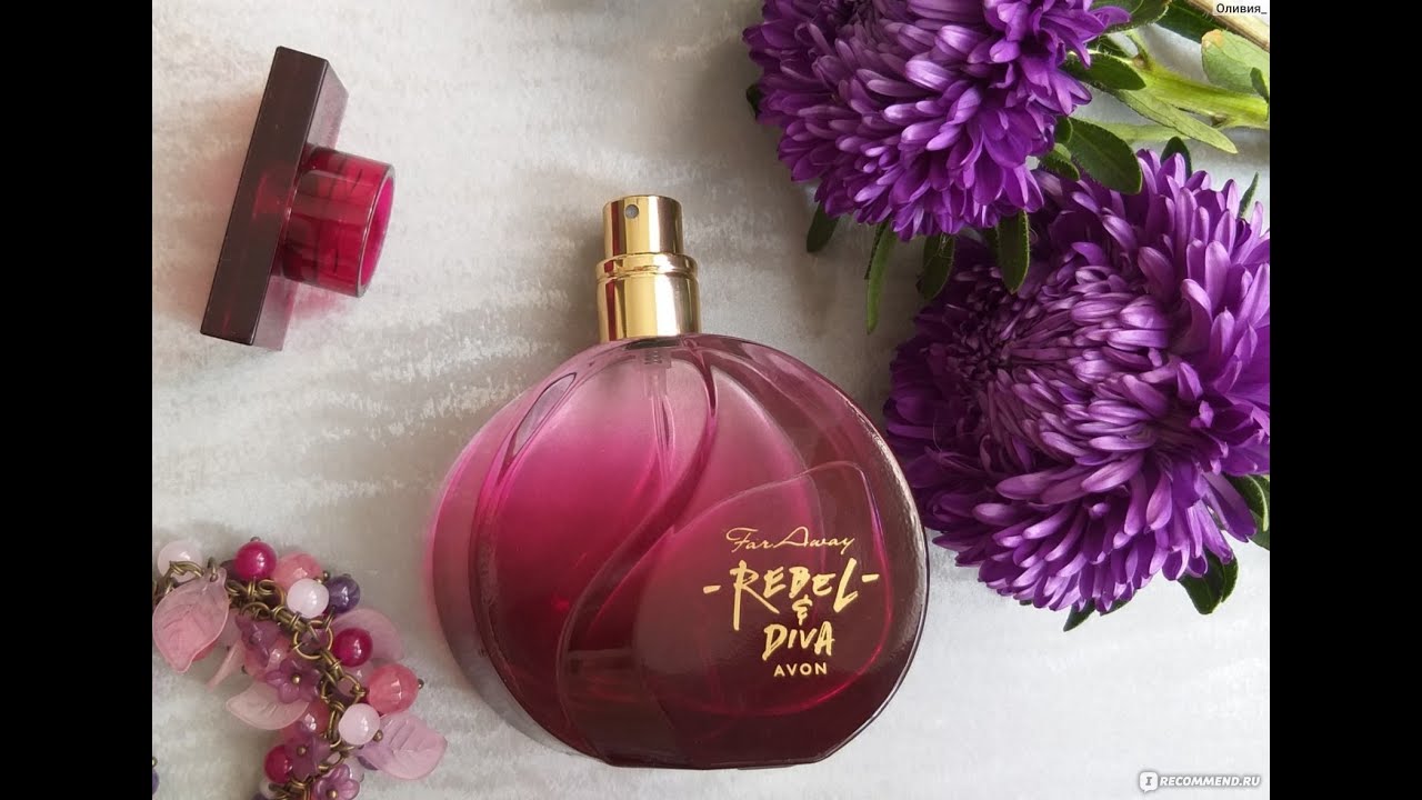 Эйвон обзор Парфюмерная  вода 25237 Avon Far Away Rebel & Diva у меня 