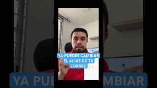 Google habilitó el cambio del alias en el #email. Función disponible para US por ahora