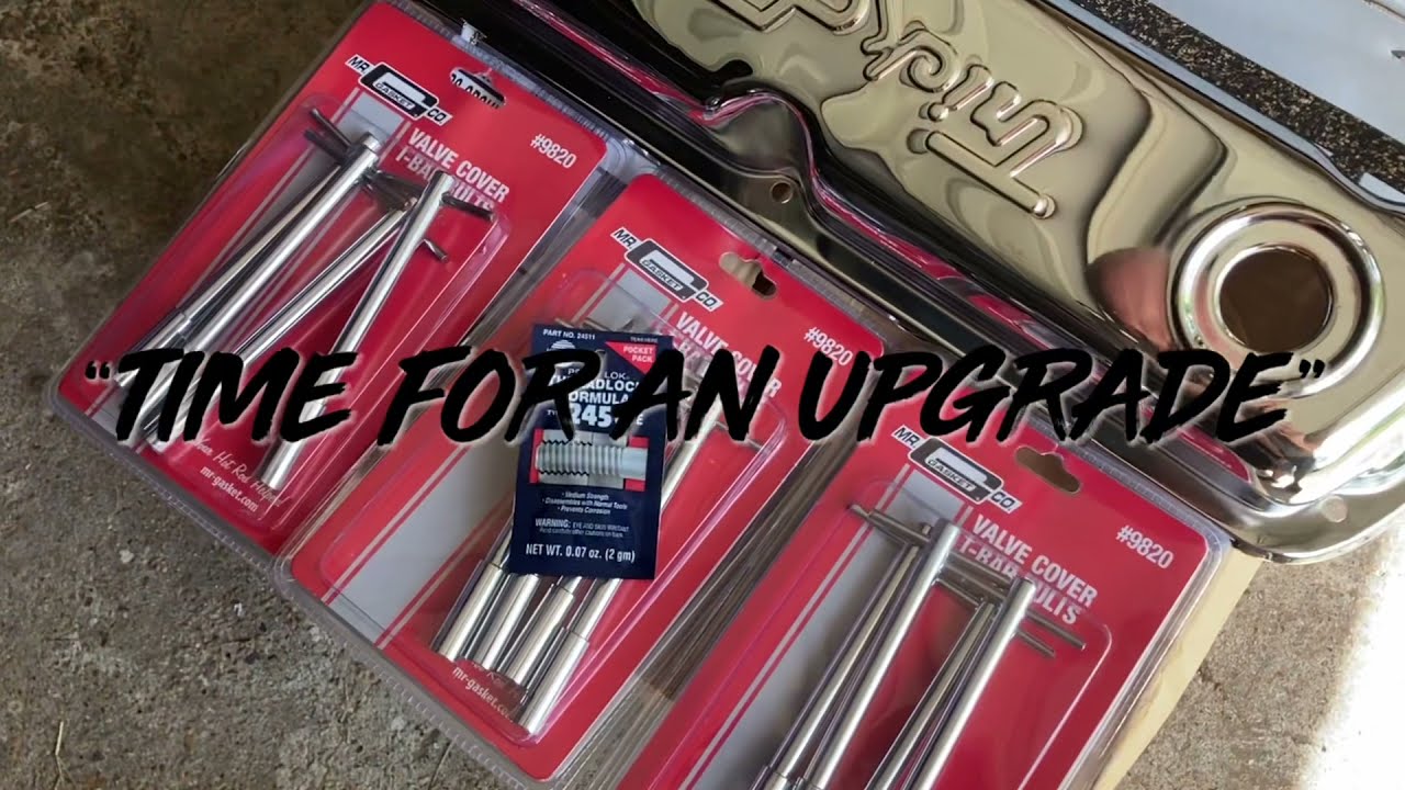 Chrome Trick Flow Valve Covers Install - 1977 Ford F-150