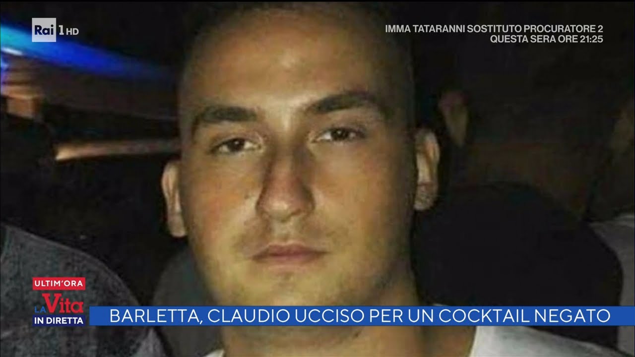 Barletta, Claudio ucciso per un cocktail negato - La vita in diretta 02/11/2021