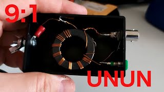 Building a 9:1 UNUN With FT-140-43 Toroid.