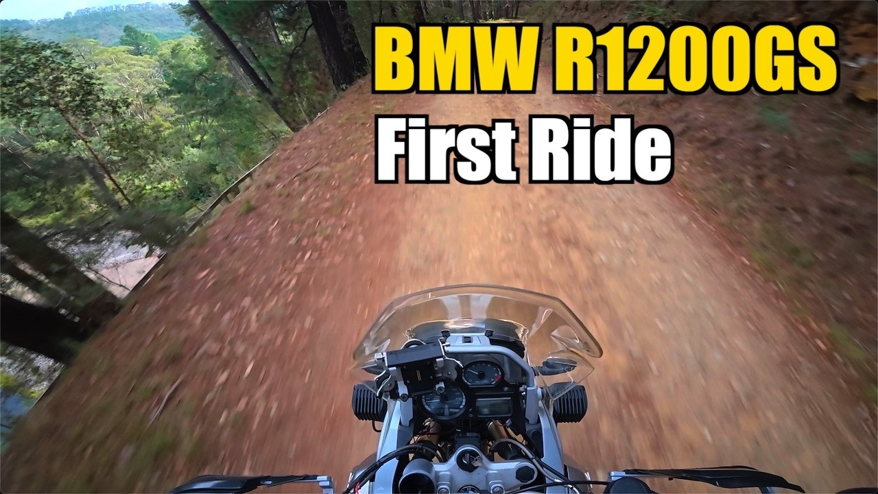 2008 BMW R1200GS. First Ride.