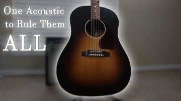 Gibson J-45 Acoustic Guitar - Demo & Review