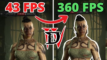 Diablo IV Max FPS Guide - Fix FPS Drops, Lagging, Stuttering & Freezing