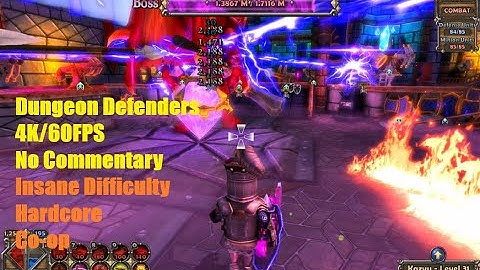 Dungeon Defenders - Alchemical Laboratory 3-Player Co-op (Insane Hardcore - 4K60 - No Commentary)