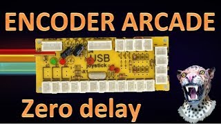 Zero Delay arcade board test and review