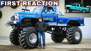 I Asked Bob Chandler What He Thinks About Squatted Trucks *Bigfoot Driver*