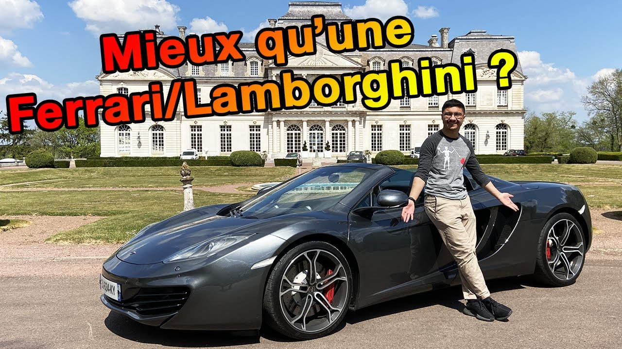 MCLAREN MP4 12C mieux qu’une Ferrari ou Lamborghini ?