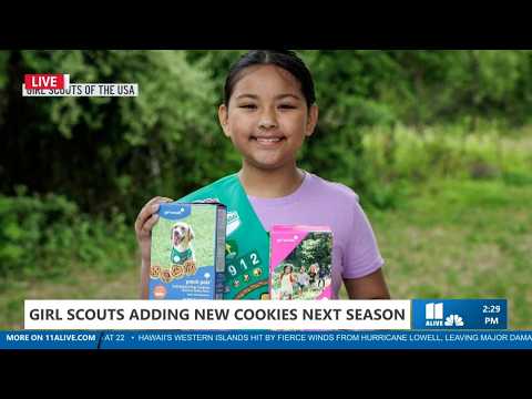 Girl Scouts unveil new dog treat, allergy-friendly cookie