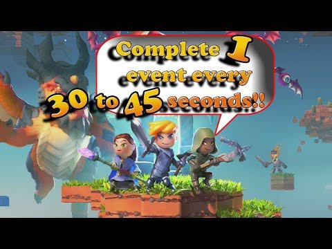 PORTAL KNIGHTS Fastest Event Farming Ever! Dedicated Knight in just over an hour