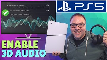 How to Enable 3D Audio for Headphones on PS5 (Immersive PS5 Gaming)